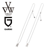 VIRGOwearworks (ヴァルゴウェアワークス)  　GARNI×VIRGOwearworks「CROSS V GEM」　【ネックレス】【VG-CB-133】【2023 AUTUMN&WIN