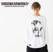 VIRGOwearworks (ヴァルゴウェアワークス)  　PIERROT CHAOS L/S　【ロングスリーブTシャツ】【VG-LSPT-105】【2025 AUTUMN&WINTER 