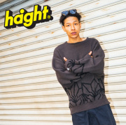 HAIGHT (ヘイト)　BAKIBAKI SWEATER　 【セーター】【BAKIBAKI】【HTBK-248002】【2024AUTUMN&WINTER SPOT 新作】