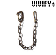 VIVIFY(ヴィヴィファイ)(ビビファイ)　BigBrassCarabiner&hook Walletchain　【オーダーメイド 受注生産】　【キャンセル不可】　【V