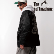 SOFTMACHINE (ソフトマシーン)　APOCALYPSE JK　【コーチジャケット】【ブラック タトゥー】【2025 AUTUMN&WINTER 新作】
