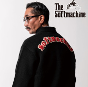 SOFTMACHINE (ソフトマシーン)　 CREST SWEATER　【セーター】【ブラック グレー タトゥー】【2025 AUTUMN&WINTER】【お取り寄せ商品