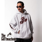SOFTMACHINE (ソフトマシーン)　FLASH HOODED　【パーカー】【ブラック グレー タトゥー】【2025 AUTUMN&WINTER】【お取り寄せ商品 