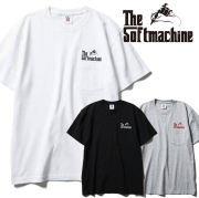SOFTMACHINE (ソフトマシーン)　GOD-PT　【ポケットTシャツ】【ホワイト ブラック タトゥー】【2025 AUTUMN&WINTER】【お取り寄せ商