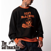 SOFTMACHINE (ソフトマシーン)　RECALL SWEATER　【セーター】【ホワイト オレンジ タトゥー】【2025 AUTUMN&WINTER】【お取り寄せ商