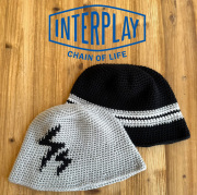 INTERPLAY(インタープレイ) × 　fifb(フィフビー) 別注　CRUSHER HAT　【クラッシャーハット 帽子 ブラック グレー】　