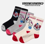 VIRGOwearworks (ヴァルゴウェアワークス)  　CIRCUS SOCKS　【ソックス】【VG-GD-850】【2026 AUTUMN&WINTER 先行予約】【キャンセ