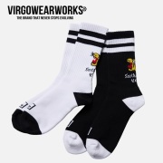 VIRGOwearworks (ヴァルゴウェアワークス)  　OLD TIGER SOCKS　【ソックス】【VG-GD-852】【2026 AUTUMN&WINTER 先行予約】【キャン
