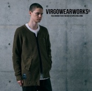 VIRGOwearworks (ヴァルゴウェアワークス)  　VICIOUS CARDIGAN　【カーディガン】【VG-KNIT-96】【2026 AUTUMN&WINTER 先行予約】【