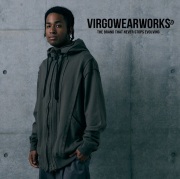VIRGOwearworks (ヴァルゴウェアワークス)  　FRAGFORM ZIP HOODIE　【パーカー フーディ】【VG-SWT-175】【2026 AUTUMN&WINTER 先行