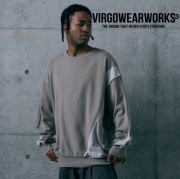 VIRGOwearworks (ヴァルゴウェアワークス)  　CURVEFORM SWEAT　【スウェット】【VG-SWT-177】【2026 AUTUMN&WINTER 先行予約】【キ