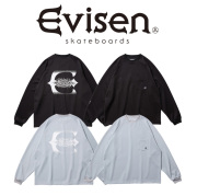 Evisen Skateboards (エヴィセン スケートボード)　 WORLD LOGO TECH L/S TEE 　 【テック TEE Tシャツ】【エビセン スケートボード 