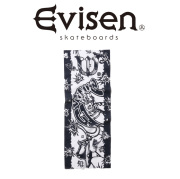 Evisen Skateboards (エヴィセン スケートボード)　SHRIMP LOGO TENUGUI　 【手ぬぐい】【エビセン スケートボード Evisen Skateboar