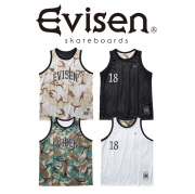 Evisen Skateboards (エヴィセン スケートボード)　 OHAKO CAMO MESH TANK 　 【メッシュ タンク】【エビセン スケートボード Evisen