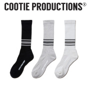 COOTIE (クーティー) Raza High Socks (Border) 　【CTE-24A535】【ソックス 靴下】【COOTIE PRODUCTIONS クーティープロダクション