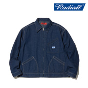 RADIALL ラディアル 　 STEPSIDES - ZIP UP BLOUSON 　 【ジップアップブルゾン】【2024 SPRING ＆ SUMMER COLLECTION】【RAD-24SS-J