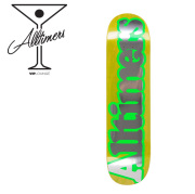 Alltimers (オールタイマーズ)　 BROADWAY LIME DECK (8.0inch)  　【Alltimers オールタイマーズ】【スケートボード】【スケボー】