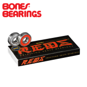 BONES BEARING (ボーンズベアリング)　REDS SKATEBOARD BEARINGS 8 PACK　【ベアリング 8個セット】【ボーンズ ボーンズベアリング】