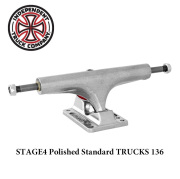 Independent Trucks (インディペンデント)　 STAGE4 Polished Standard TRUCKS 136 　【インディペンデント】【スケートボード トラ