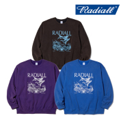 RADIALL ラディアル 　DUCKS - CREW NECK SWEATSHIRT L/S　 【スウェット】【2026 AUTUMN & WINTER 新作】【RAD-C16263】【インター
