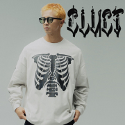CLUCT (クラクト)　BONE [L/S W TEE]　【ロングスリーブTシャツ】【#05195】【2026SPRING】【お取り寄せ商品 キャンセル不可】　