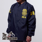 【SALE30%OFF】　SOFTMACHINE (ソフトマシーン)　DEA JK　【コーチジャケット】【ブラック ネイビー タトゥー】【2025 SUMMER VACATI