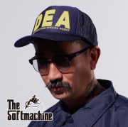 SOFTMACHINE (ソフトマシーン)　DEA CAP (MESH CAP)　【メッシュキャップ 帽子】【ブラック ネイビー タトゥー】【2025 SUMMER VACAT
