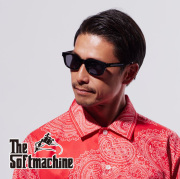 SOFTMACHINE (ソフトマシーン)　SINALOA GLASS (EYE WEAR)　【サングラス】【ブラック スモーク クリア タトゥー】【2025 SUMMER VAC