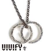 VIVIFY(ヴィヴィファイ)(ビビファイ)　Side Arabesque Twin Link Glasses Holder Necklace(M)　【VIVIFY ネックレス】【VFN-315】【
