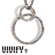 VIVIFY(ヴィヴィファイ)(ビビファイ)　Side Arabesque Twin Link Glasses Holder Necklace(L)w/gold　【VIVIFY ネックレス】【VFN-31
