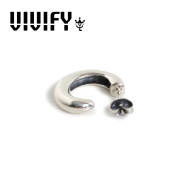 VIVIFY(ヴィヴィファイ)(ビビファイ)　LightWeight HoopPierce/4mm　【VIVIFY ピアス】【VFP-298】【オーダーメイド ハンドメイド 受