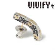 VIVIFY(ヴィヴィファイ)(ビビファイ)　Side Arabesque Bent Bar Pierce w/gold　【VIVIFY ピアス】【VFP-302】【オーダーメイド ハン