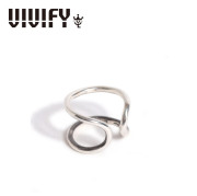 VIVIFY(ヴィヴィファイ)(ビビファイ)　Oval Ear Cuff　【VIVIFY イヤーカフ】【VFP-320】【オーダーメイド ハンドメイド 受注生産】