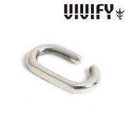 VIVIFY(ヴィヴィファイ)(ビビファイ)　Oval ear cuffs　【VIVIFY イヤーカフ】【VFPL-014】【オーダーメイド ハンドメイド 受注生産