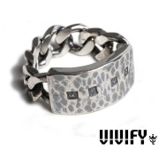 VIVIFY(ヴィヴィファイ)(ビビファイ)　Hallmarks ID Ring/ Hammered Finish　【VIVIFY リング】【VFR-150】【オーダーメイド ハンド
