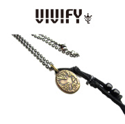 VIVIFY(ヴィヴィファイ）　Crow Medal Necklace　【オーダーメイド 受注生産】【キャンセル不可】　【ネックレス】【VFN-198】　