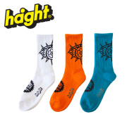 HAIGHT (ヘイト)　ALL SEELING EYE SOCKS ft. GRINDLODGE　 【ソックス グラインドロッヂ】【HTGL-257003】　【2025 AUTUMN & WINTER