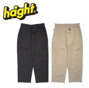 HAIGHT (ヘイト)　STRAIGHT WORKERS PANTS　 【パンツ】【HTSS-265002】　【2026 SPRING&SUMMER 新作】