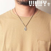 VIVIFY(ヴィヴィファイ)(ビビファイ)　Texture TeardropPlate PendantHead/ Logo　【オーダーメイド 受注生産】【キャンセル不可】　