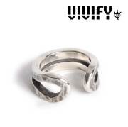 VIVIFY(ヴィヴィファイ)(ビビファイ)　Loopin' Ear cuff/Hammered finish　【VIVIFY イヤーカフ】【VFP-291】【オーダーメイド ハン