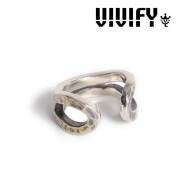 VIVIFY(ヴィヴィファイ)(ビビファイ)　Loopin' Ear cuff/Hammered finish w/gold　【VIVIFY イヤーカフ】【VFP-292】【オーダーメイ