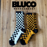 BLUCO (ブルコ)　2-PACK ソックス -CHECKER-　【ソックス】【163-55-002】【2026 SUMMER COLLECTION 新作】