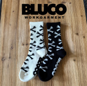 BLUCO (ブルコ)　2-PACK ソックス -BONE-　【ソックス】【163-55-005】【2026 SUMMER COLLECTION 新作】