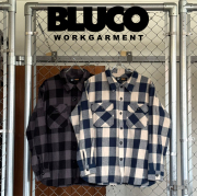 BLUCO (ブルコ)　ヘビーフランネルチェックシャツ -BLOCK-　【ネルシャツ】【165-11-018】【2026 FALL COLLECTION 新作】