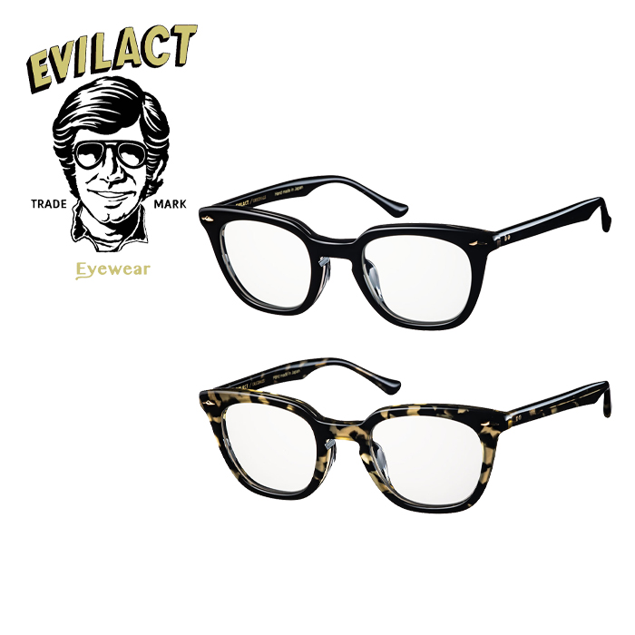 EVILACT EYEWEAR (イーブルアクトアイウエア)　 MERKEL(マーケル) DIMMING LENS　 【サングラス メガネ 調光レンズ】【EAE22-08】【2