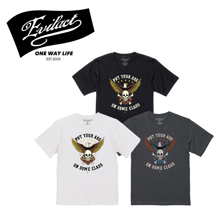 EVILACT (イーブルアクト)　 EVILACT PUT YOUR ASS T's S/S 　【Tシャツ EAwtr-TS1401SS】 　 インタープレイ INTERPLAY