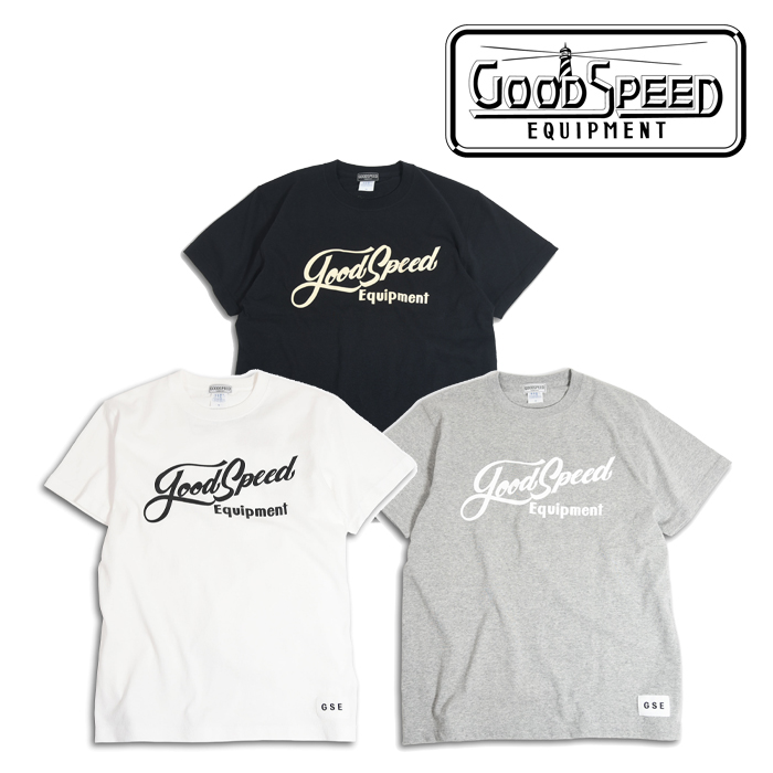 【再入荷!!】　 GOODSPEED equipment(グッドスピードエクイップメント)　 Lettering Logo S/S T's　 【EVILACT】【イーブルアクト】