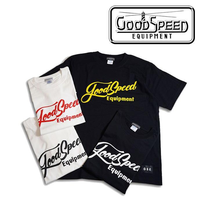 GOODSPEED equipment(グッドスピードエクイップメント)　Lerrering Logo S/S T’s　 【EVILACT】【イーブルアクト】【Tシャツ】【GSEW