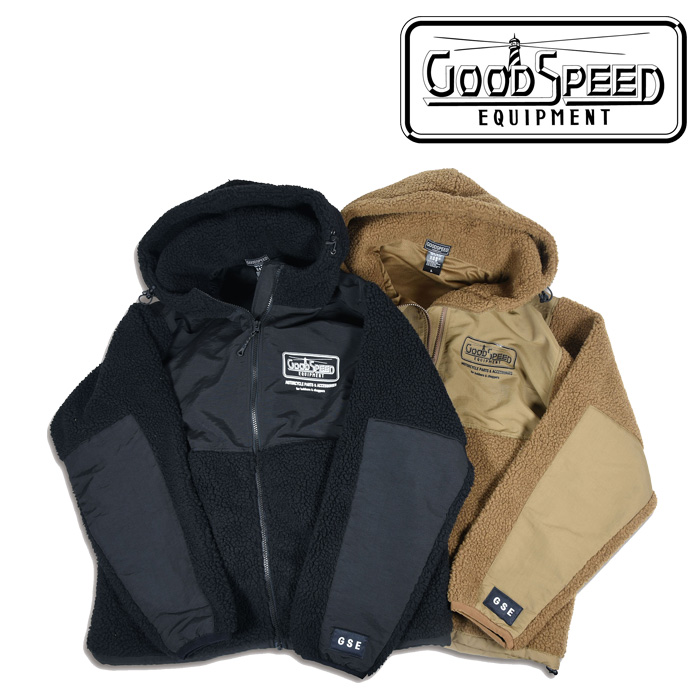 GOODSPEED equipment(グッドスピードエクイップメント)　FREECE FULL ZIP PARKA　 【EVILACT】【イーブルアクト】【フリース ジップ