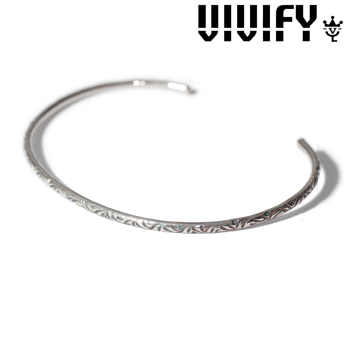 VIVIFY(ヴィヴィファイ)(ビビファイ)　Arabesque Bangle(2mm body)　【VIVIFY バングル】【VFB-150】【オーダーメイド ハンドメイド 